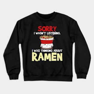 Japanese Noodles Crewneck Sweatshirt